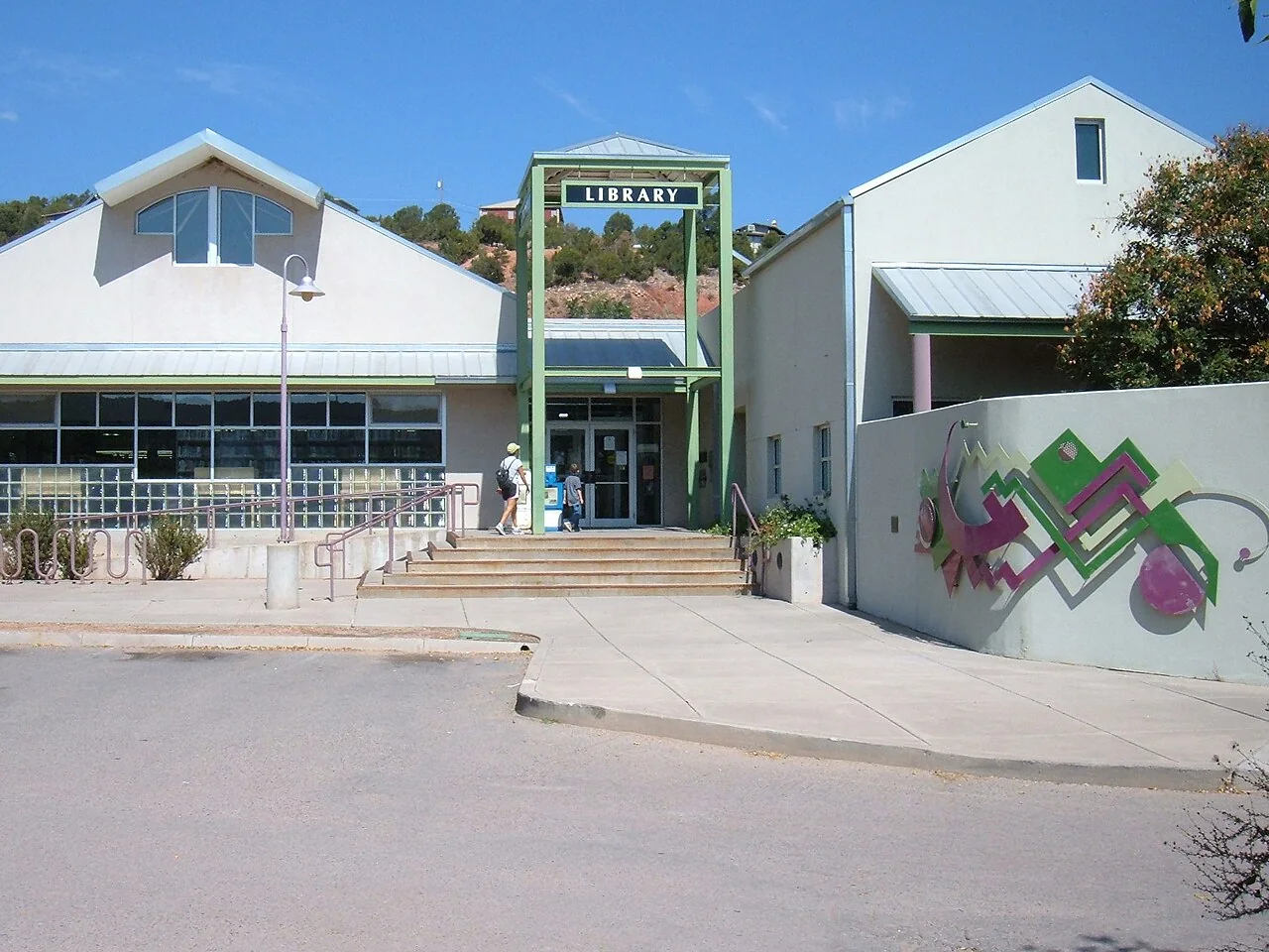 The East Mountain Library in Tijeras, east of Albuquerque