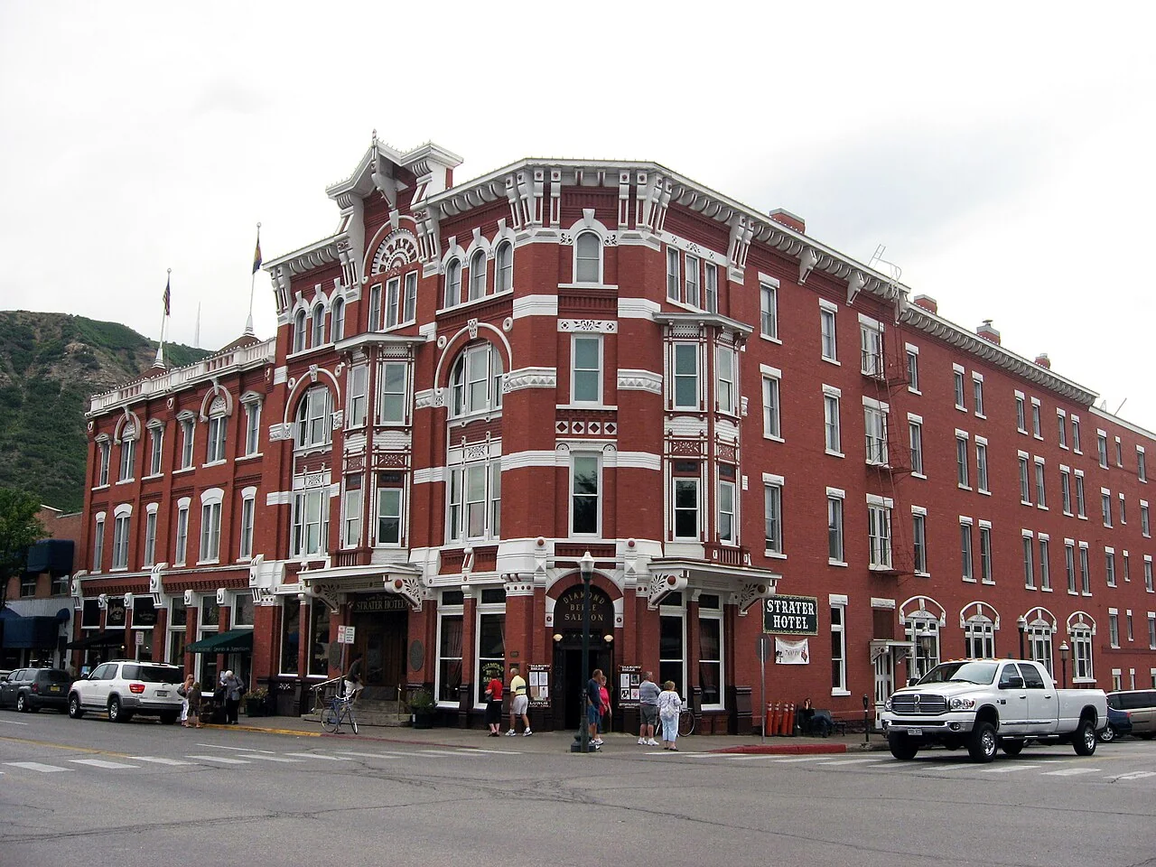 The historic Strater Hotel in downtown Durango