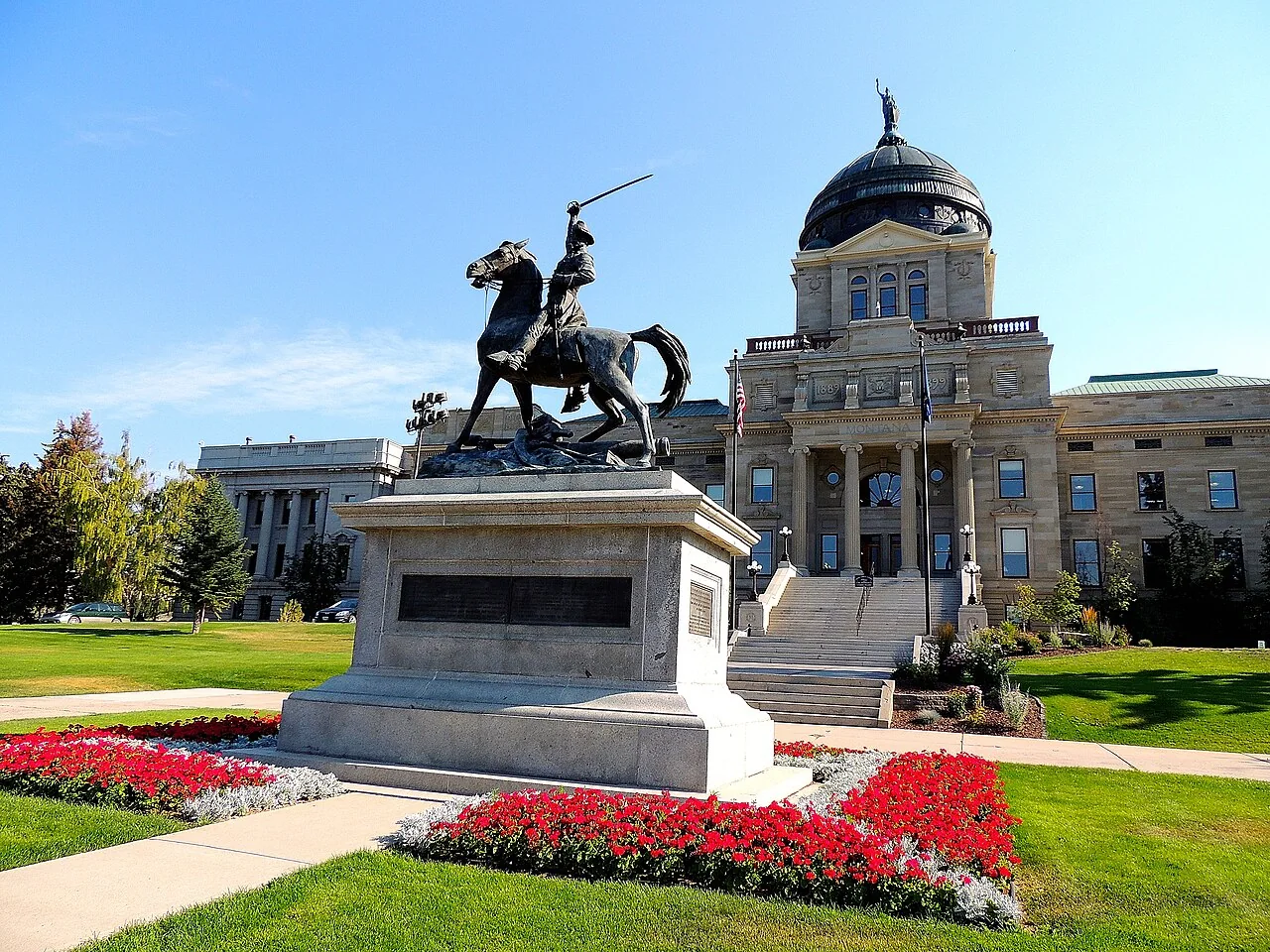 The Montana State Capitol in Helena