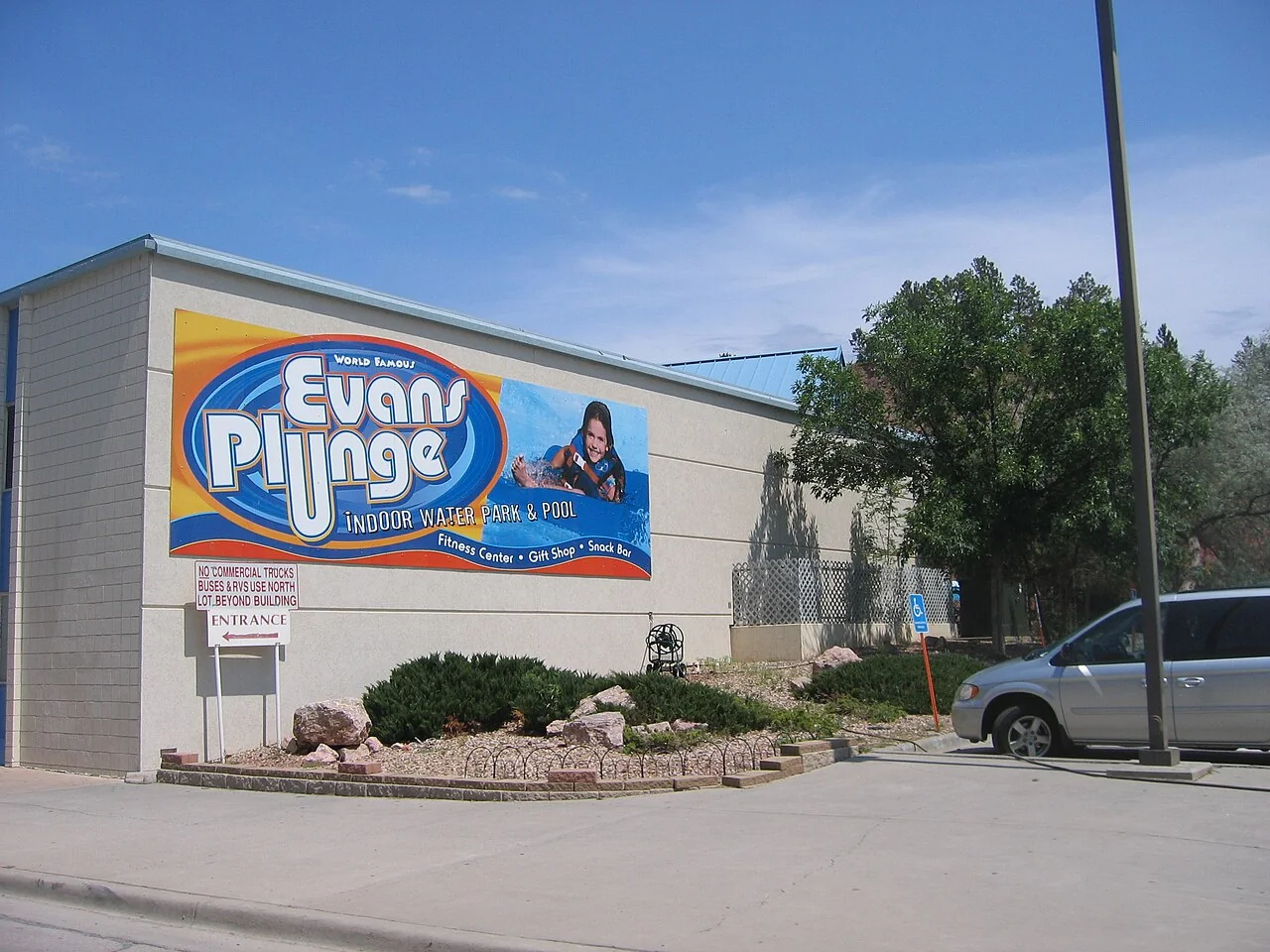 Evans Plunge in Hot Springs, South Dakota