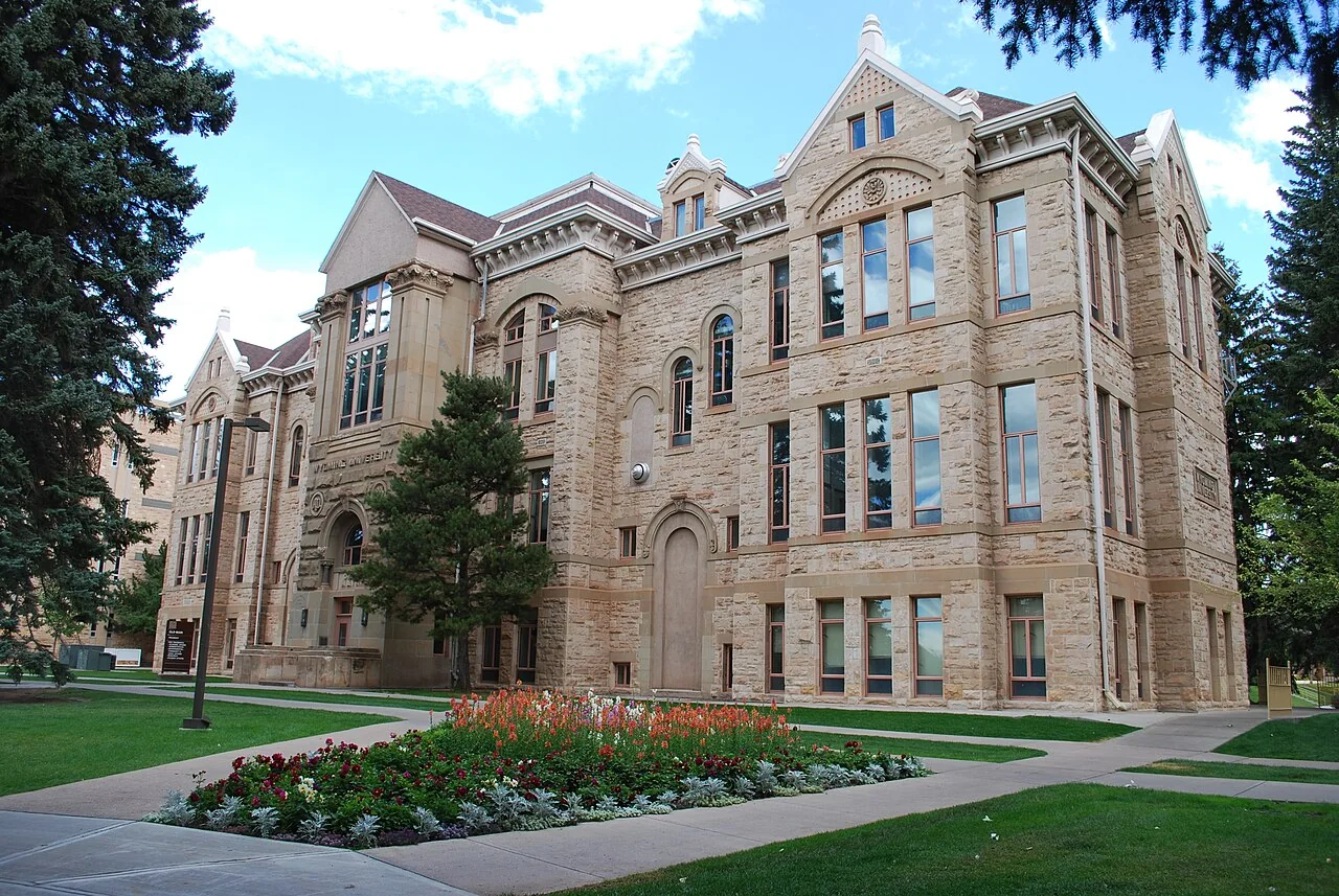 Old Main at the University of Wyoming in Laramie