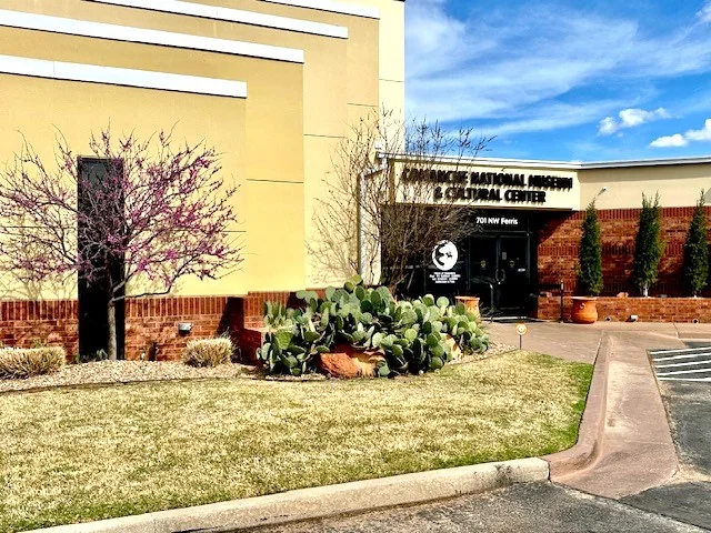 The Comanche National Museum and Cultural Center in Lawton, photographed in 2025