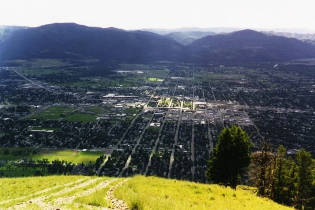 Missoula viewed from Mount Sentinel