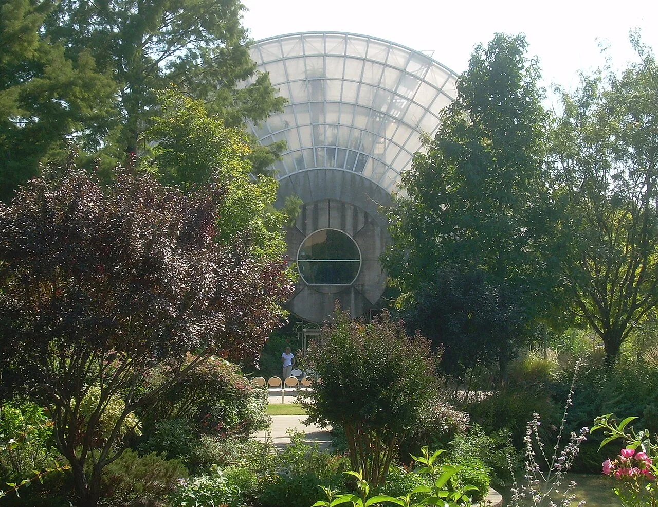 The Myriad Botanical Gardens in downtown Oklahoma City