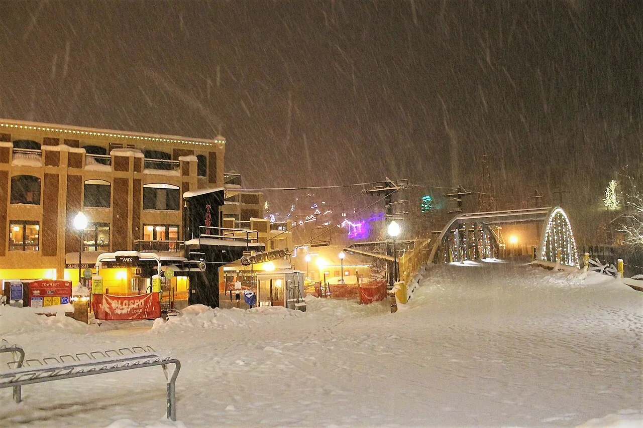 The Town Lift in Park City, photographed in 2017