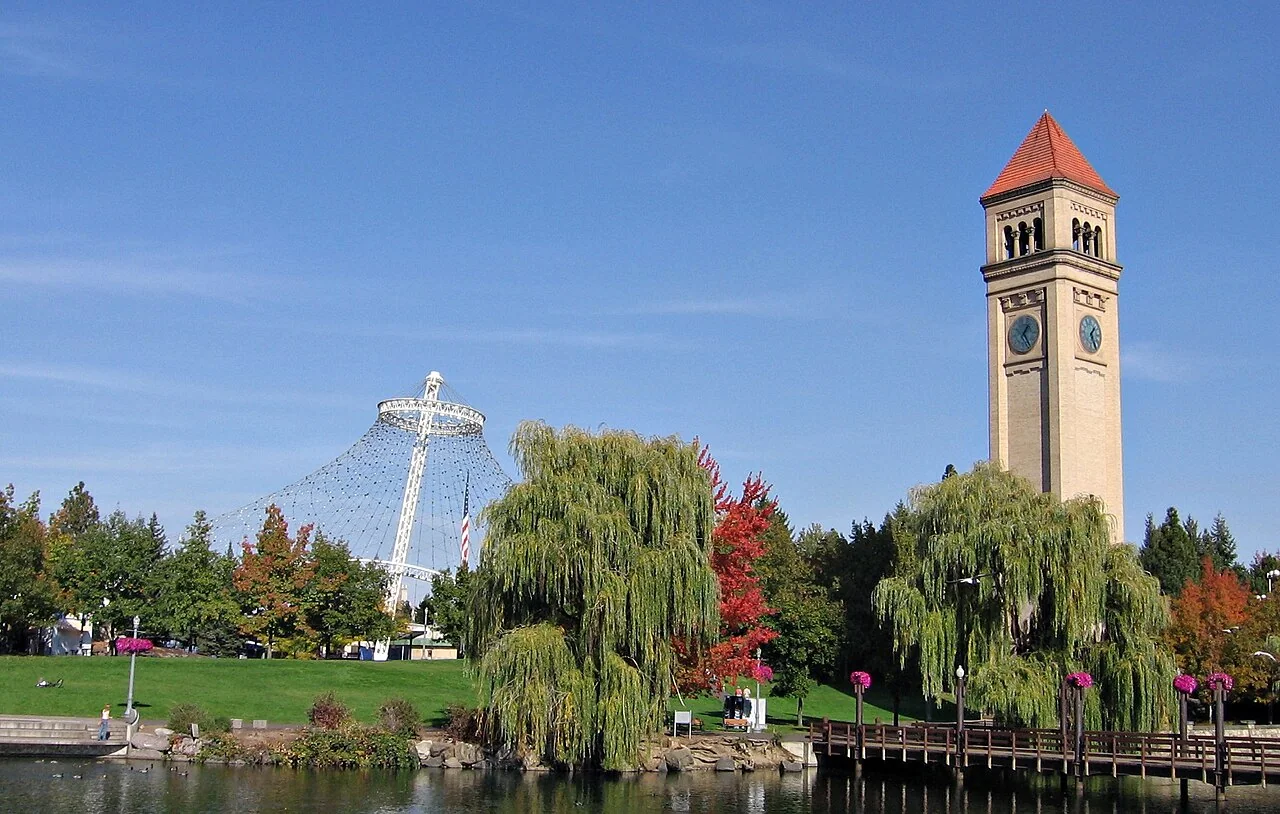 Riverfront Park in Spokane, photographed in October 2006